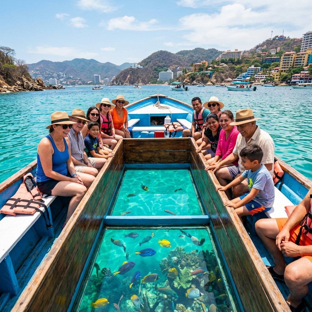 Yates Dinka en la bahía de Acapulco